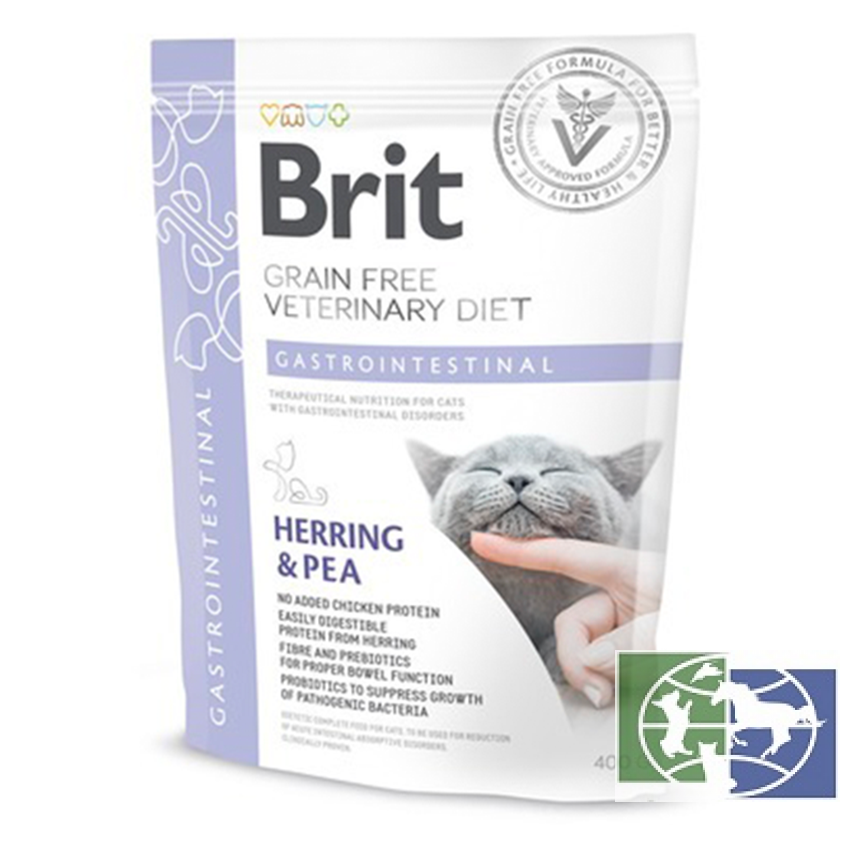 Brit Cat Gastrointestinal беззерновая диета для кошек, 400 гр.