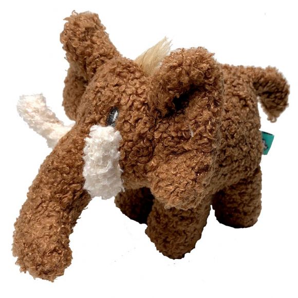Игрушка Tufflove: Мамонт, коричневый, для собак, 18 см