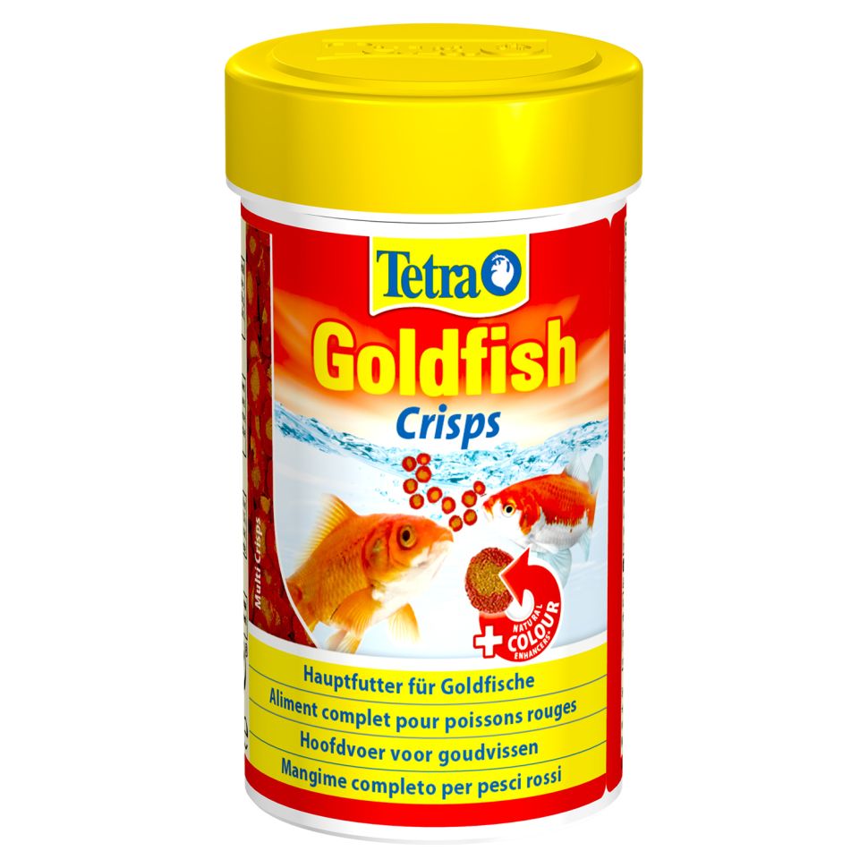 TetraGoldfish Pro Crisps корм для золотых рыбок в чипсах 100 мл