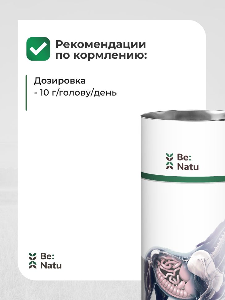 Be:Natu: Bio-Mos пребиотик, источник «пищи» для полезных бактерий, 1 кг