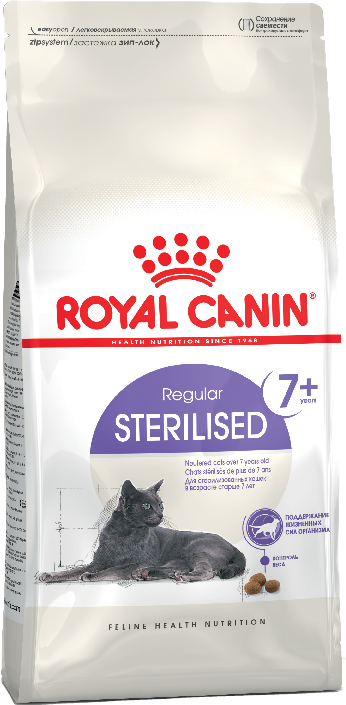 RC Sterilised  +7  д/стерилиз./кастрир. кошек, 1,5 кг