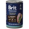 Brit: Premium by Nature, Консервы с индейкой и тыквой, для взрослых собак всех пород, 410 гр.