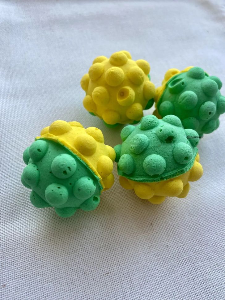 Triol Игрушка для кошек Мяч-мина, EVA, d = 45 мм, упаковка 4 шт., арт. 22131010