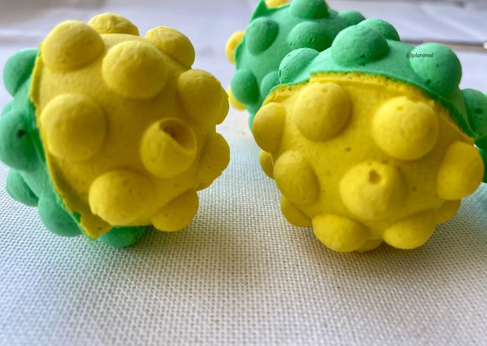 Triol Игрушка для кошек Мяч-мина, EVA, d = 45 мм, упаковка 4 шт., арт. 22131010