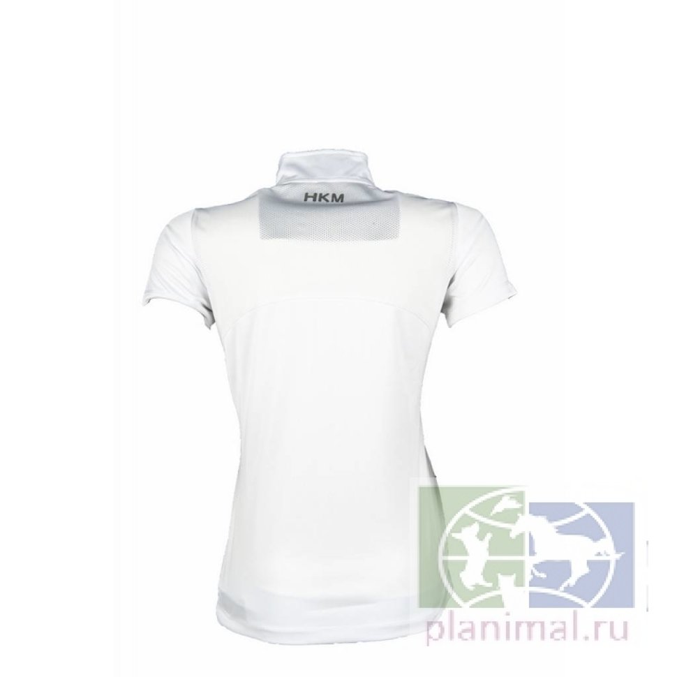 HKM: Рубашка женская с коротк. рукавом, белый, р-р 164, 5795