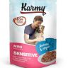 Karmy Sensitive Лосось в соусе влажный корм для мелких собак с чувствительным пищеварением, 80 гр.
