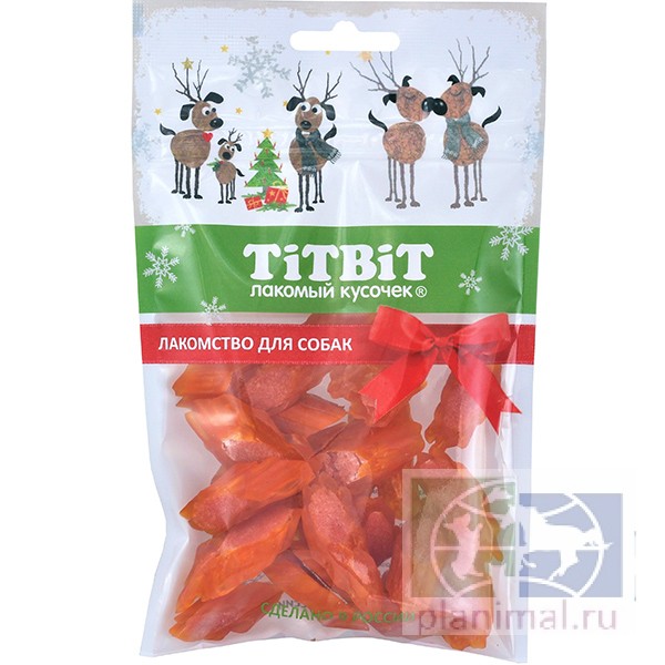 TiTBiT: Мармелад ягодной начинкой для собак (Новогодняя коллекция) 70 г