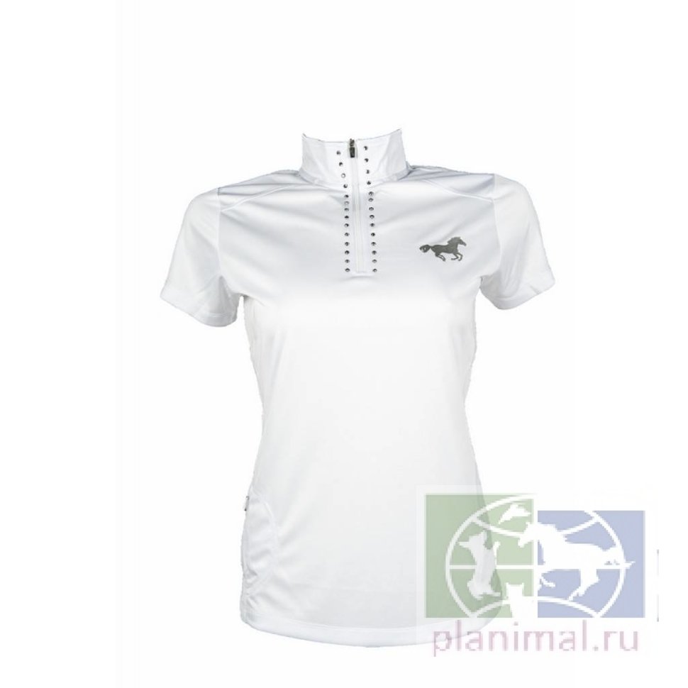 HKM: Рубашка женская с коротк. рукавом, белый, р-р 176, 5795
