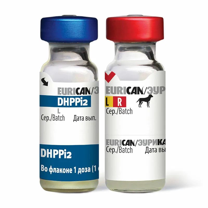 Merial Эурикан DHPPI+LR/Eurican DHPPI2LR вакцина семивалентная для собак 1 доза