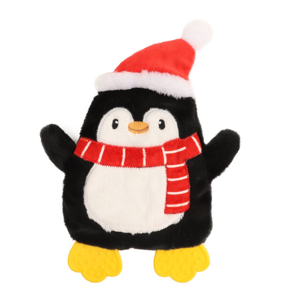 GiGwi X-mas TALES Игрушка мягкая для собак Пингвин шуршащий, 235 мм, 85101