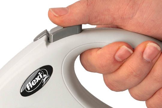 Flexi Рулетка Select Tape ремень 7 м с регулировкой длины, вес до 25 кг, лиловый, 80108F