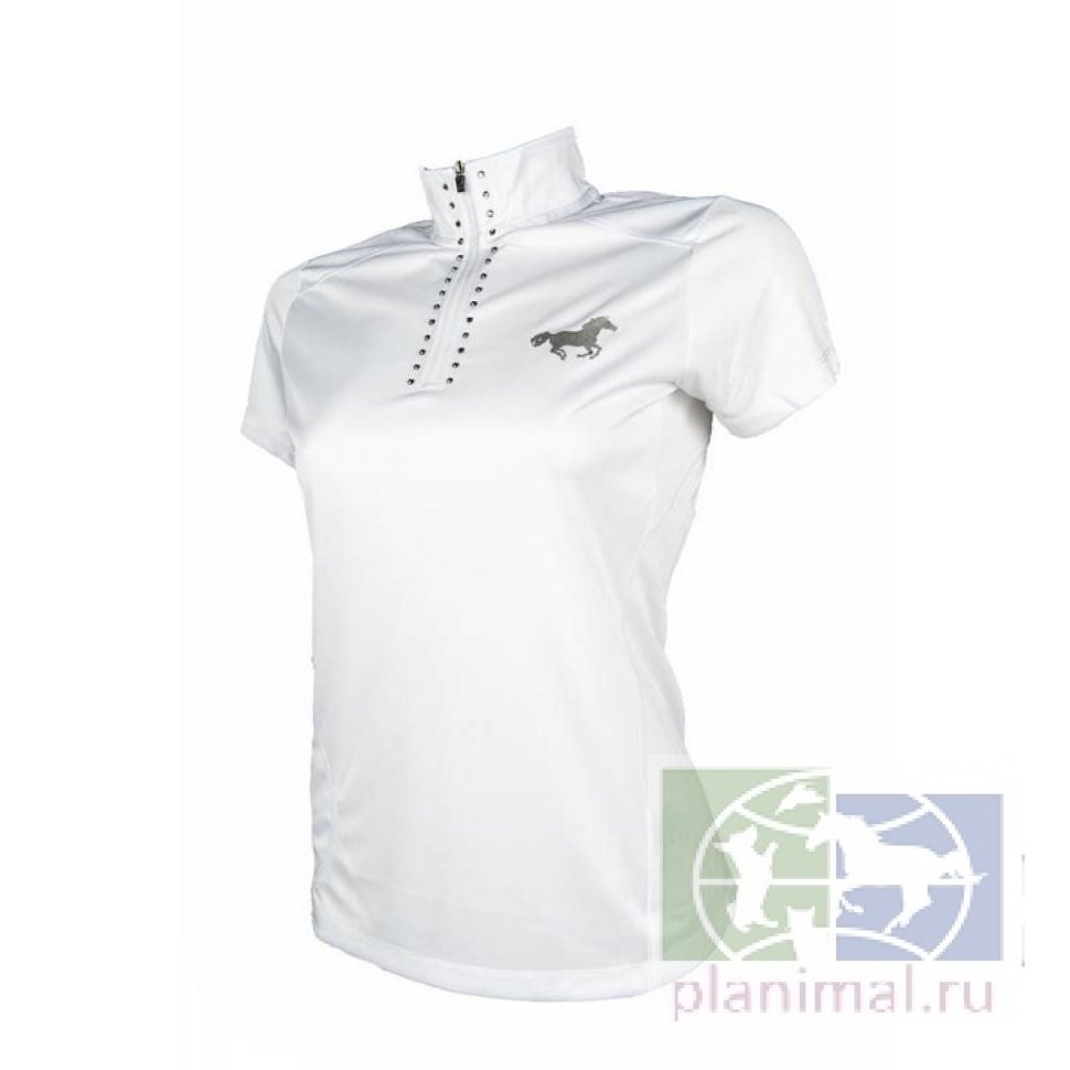 HKM: Рубашка женская с коротк. рукавом, белый, р-р L, 5795