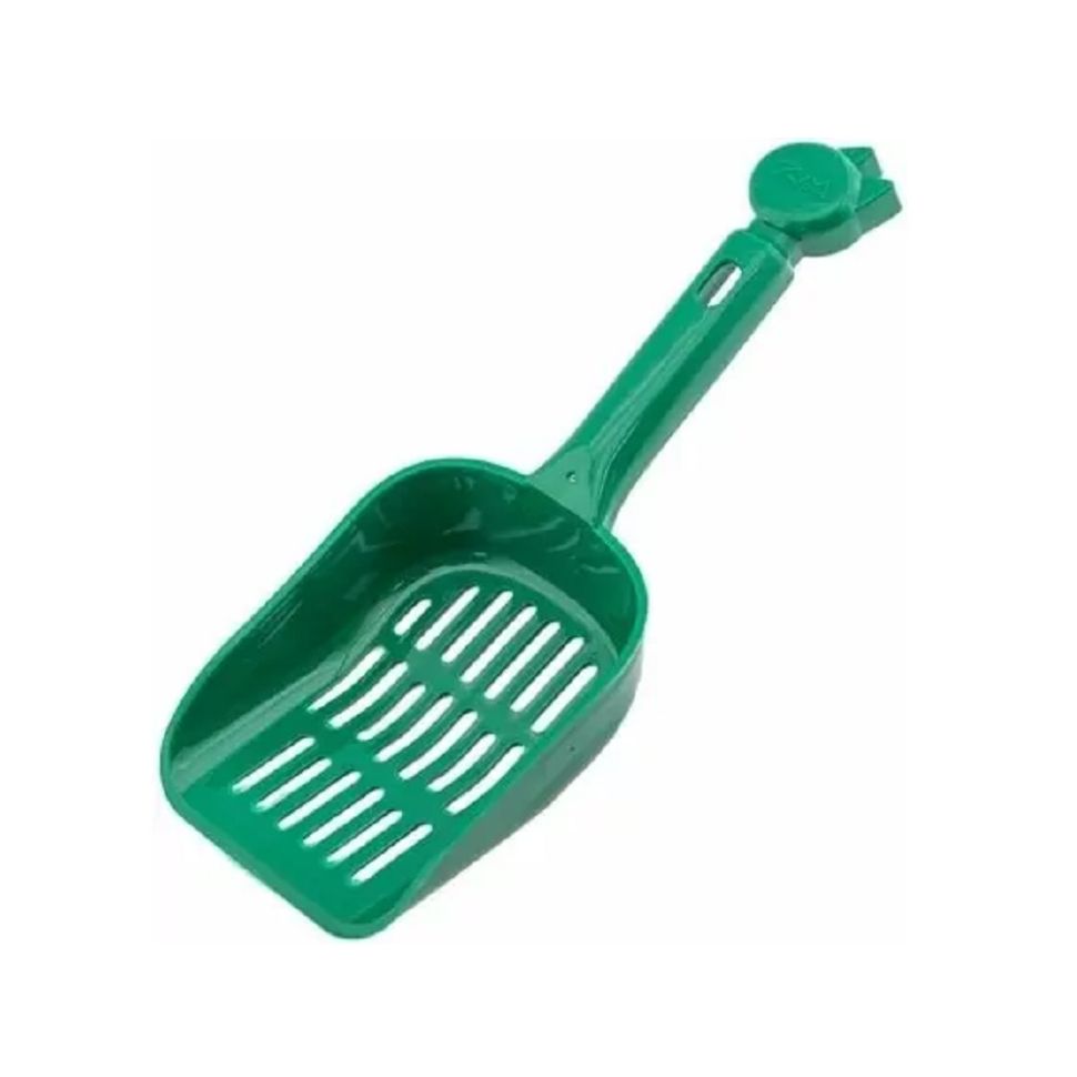 Совок RP2802 изумрудный для кошачьего туалета 25*8*5 см