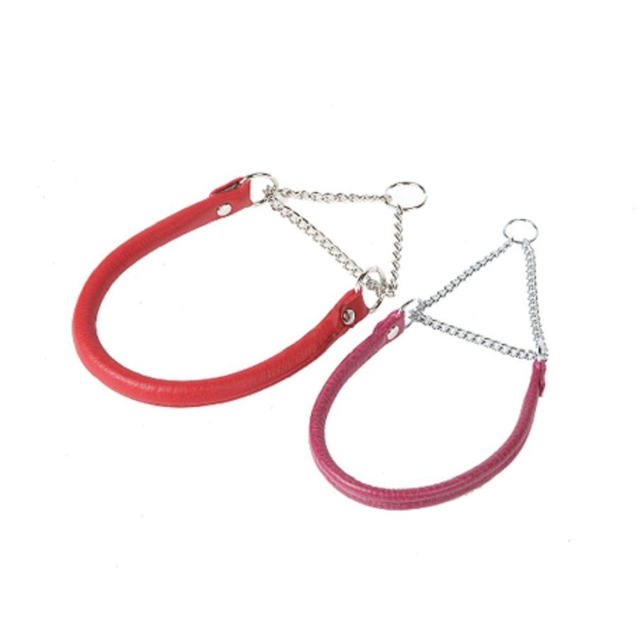 Dogger: Удавка 5 круглая для собак, кожа, 30 см, арт. У051900С