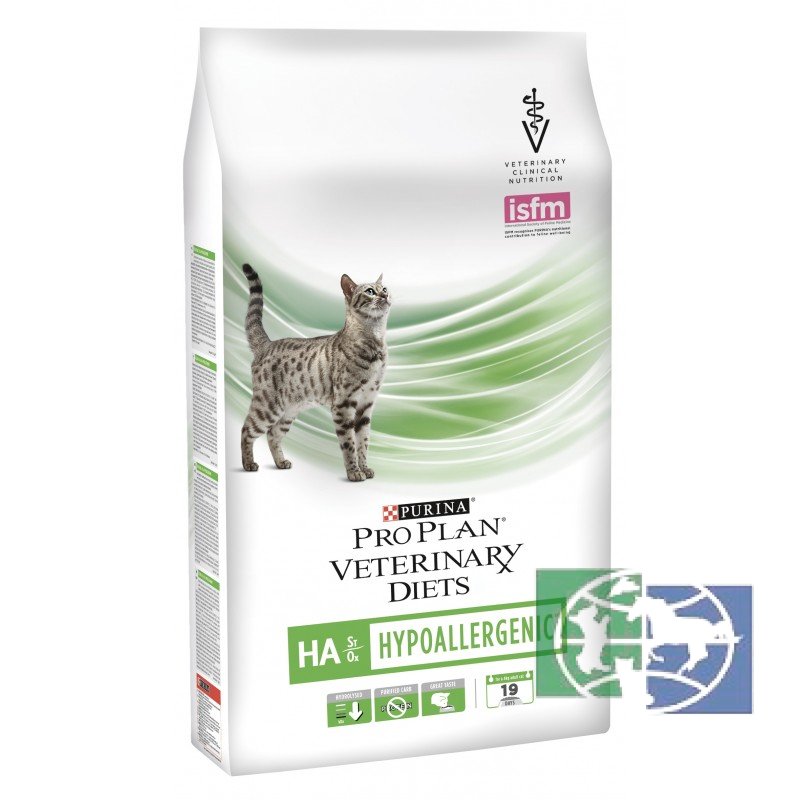 Сухой корм Purina Pro Plan Veterinary Diets HA для кошек с аллергическими  реакциями, пакет, 1,3 кг купить по цене 3 012 руб. | Планета животных