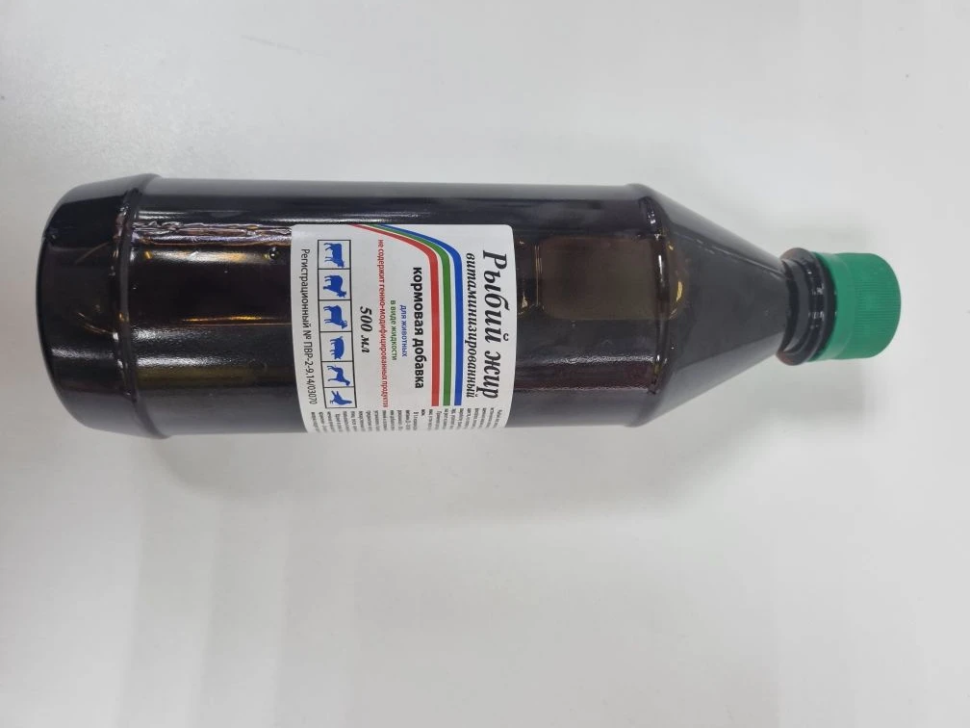 Ветспектрум: Рыбий жир витаминизированный, витамины Е, Д3, А, 500 мл