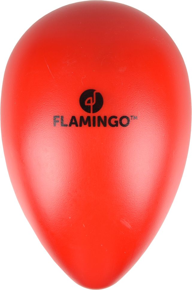 Flamingo: Игрушка Яйцо красное Ovo, 16,5 х 25 см, прочный пластик, «неуловимая» траектория, 519705