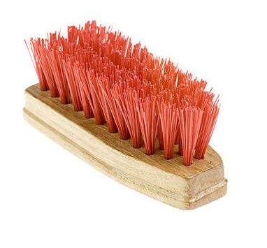 Horze: Щётка жесткая для копыт, красная - RE, арт. 26170