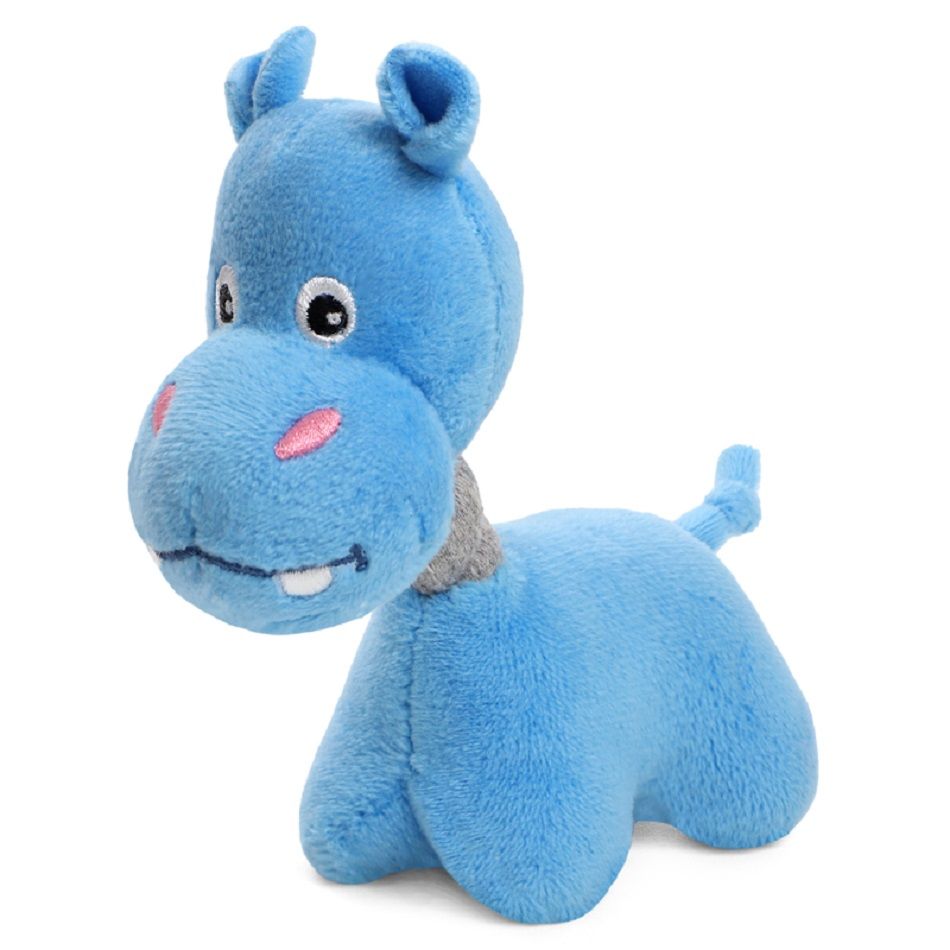 Triol: Игрушка для собак мягкая Бегемот, 110 мм, серия MINI DOGS