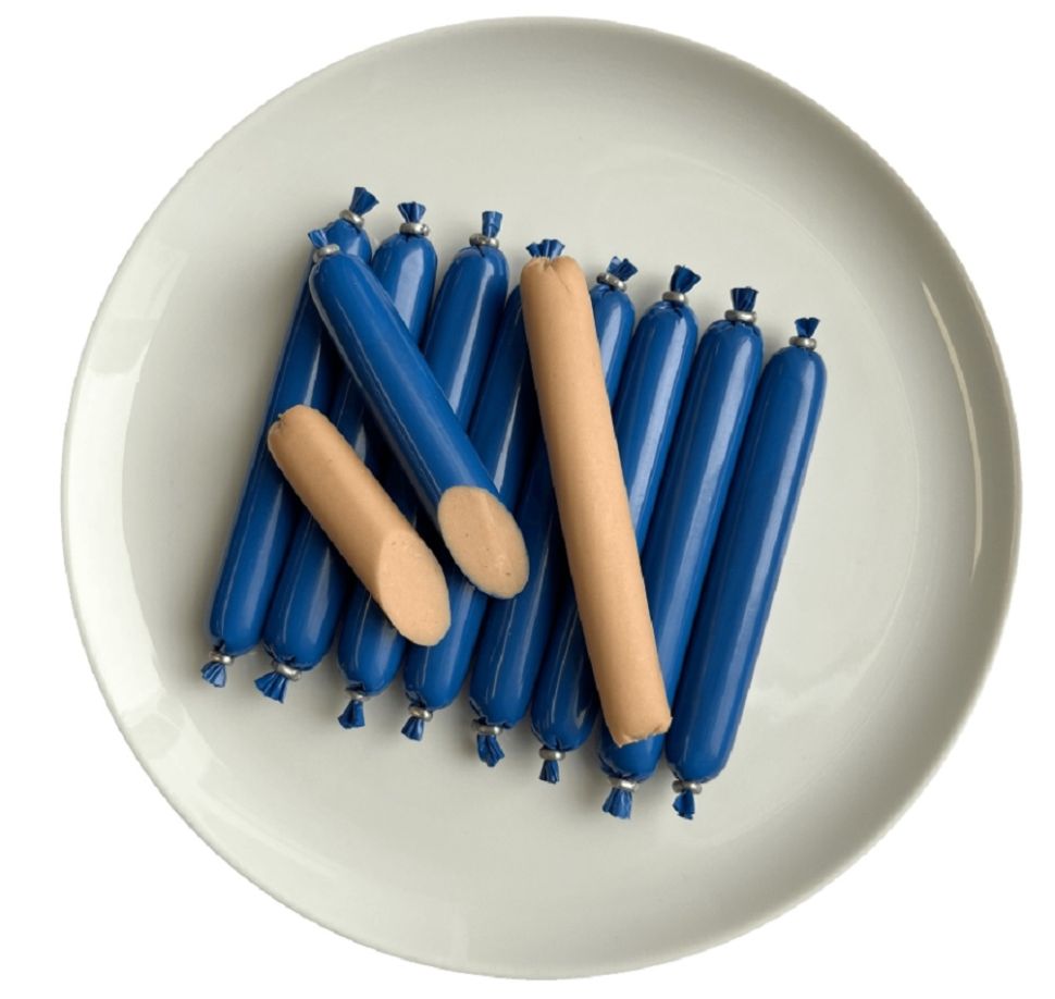 Деревенские Лакомства: Колбаски «Докторские» из нежной утки, 6 шт. по 10 гр., 60 гр.