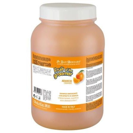 ISB: Fruit of the Grommer Orange, Шампунь для слабой выпадающей шерсти, 3,25 л