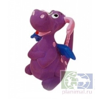 Игрушка для собак "Динозавр", латекс, 9 см, арт. RJPО356