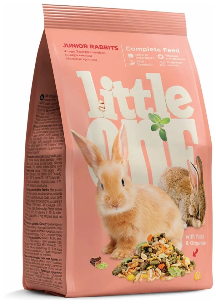 Little One: Корм для молодых кроликов, 400 гр.
