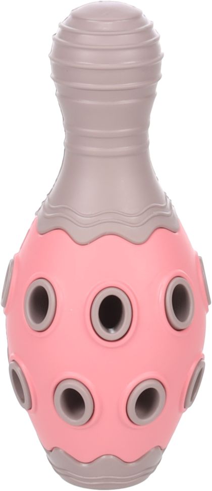 Flamingo: Игрушка для щенков Toy Puppy Benty Cone Pink Гибкий конус для лакомств, 15,3 х 6,6 х 6,6 см, розовый, резина, 523706
