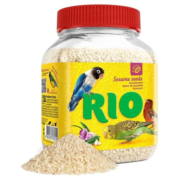 RIO: Кунжут,  лакомство для всех видов птиц, 250 гр.