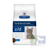 Сухой диетический гипоаллеренный корм для кошек  Hill's Prescription Diet z/d Food Sensitivities при пищевой аллергии, 2 кг