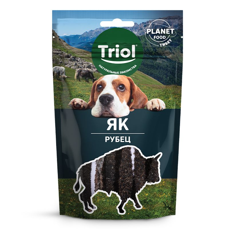 Triol: Лакомство для собак, Рубец яка, PLANET FOOD, 30 гр.