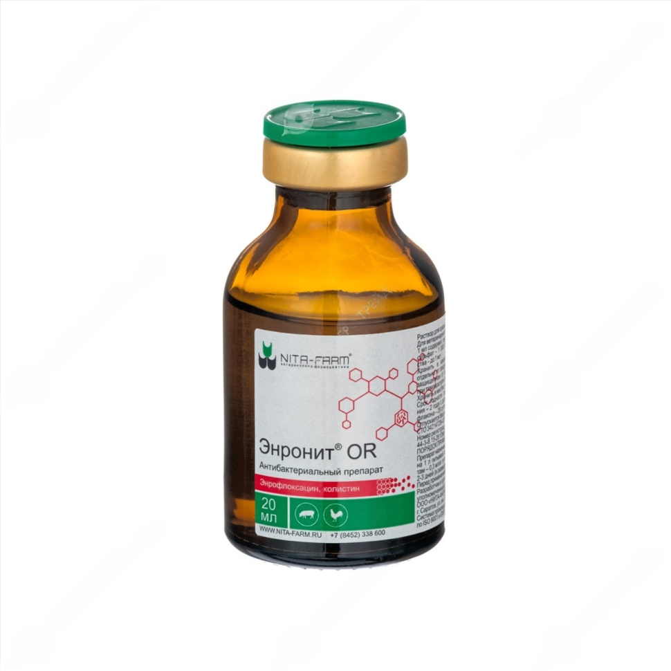 Nita farm: Энронит OR, оральный раствор, 20 мл