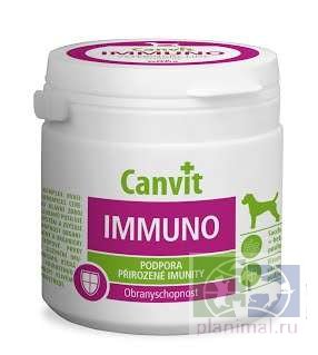 Biofaktory: Канвит Иммуно, кормовая добавка в виде таблеток для собак, предназначена для поддержания иммунитета, 100 гр.