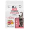 Brit Care Сухой корм с индейкой для стерилизованных кошек Cat Sterilised MONOPROTEIN Metabolic, 0,4 кг