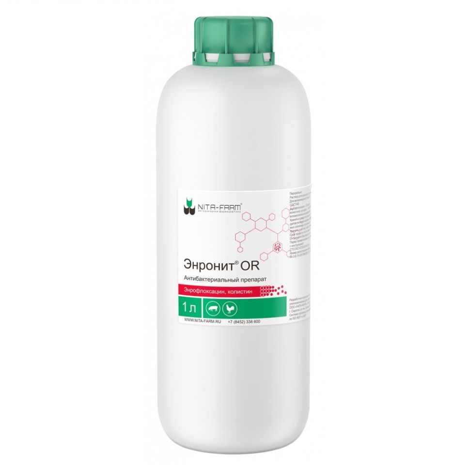 Nita farm: Энронит OR, оральный раствор, 1 л
