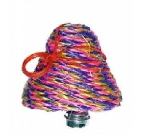 Игрушка "Колокольчик с мятой", сизаль, для кошек, 6.5 х 7.5 см