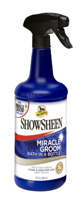 ABSORBINE: ShowSheen Miracle Groom, кондиционер для лошадей, 946 мл