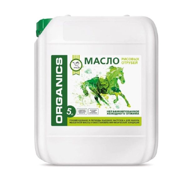 Пробио Масло рисовых отрубей нерафинированное холодного отжима, 5 л