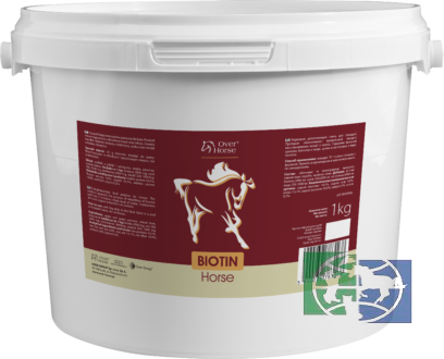 OVER Horse: Biotin Horse, подкормка для лошадей с биотином, 1 кг