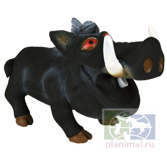 Trixie: Игрушка для собак Кабан, 18 см, латекс, арт. 35497