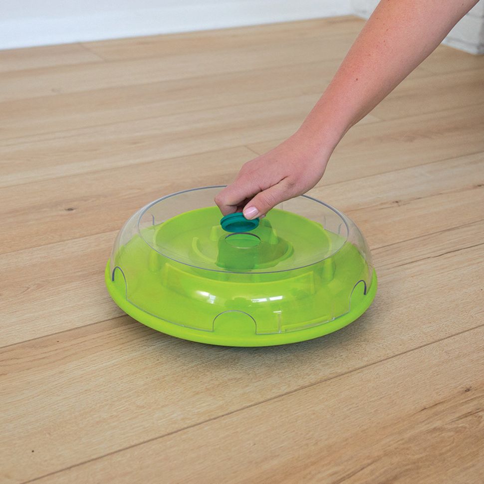 Nina Ottosson раскачивающаяся миска-головоломка для медленного поедания корма Wobble Bowl для собак
