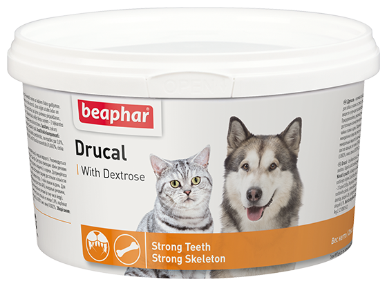 Beaphar: Drucal, кормовая добавка, для кошек, собак и пушных зверей, 250 гр.