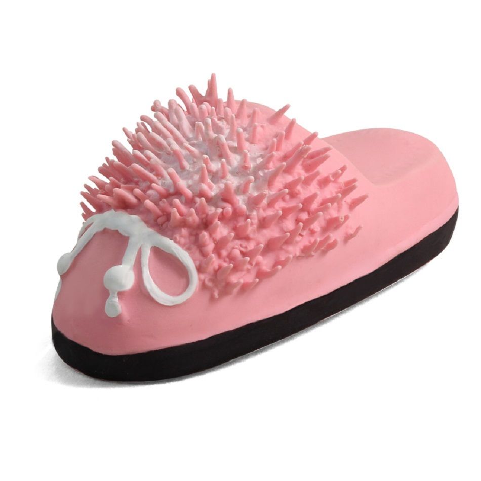 Triol: Игрушка для собак из латекса Тапок, 90 мм