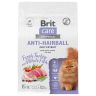 Brit: Care Cat Anti-Hairball, Сухой корм с белой рыбой и индейкой, для взрослых кошек, 400 гр