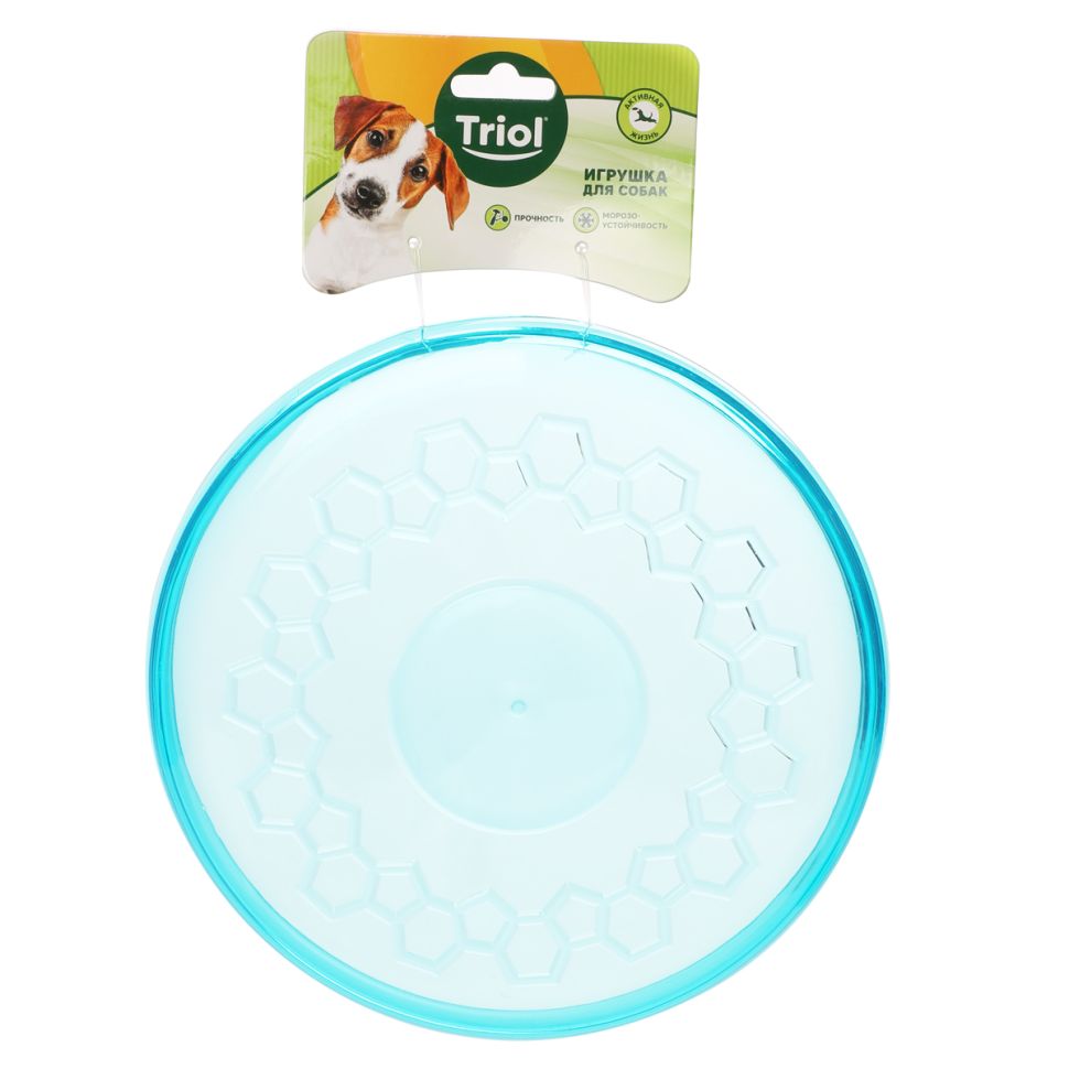 Triol: Игрушка для собак из термопластичной резины Фрисби, 23 см, 12191154