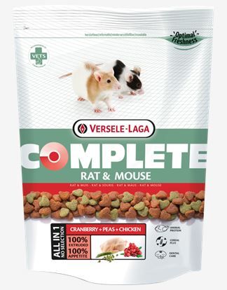 Versele-Laga Complete Rat & Mouse комплексный корм для крыс и мышей, гранулы, 500 гр.