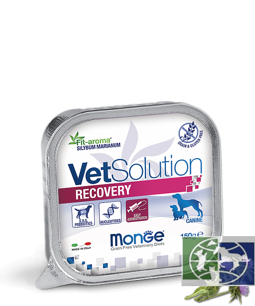 Monge VetSolution Dog Recovery влажная диета для собак Рекавери 150 гр.