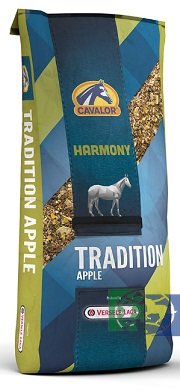 Cavalor : Tradition Apple  мюсли для лошадей традиционные с яблоками , 20 кг