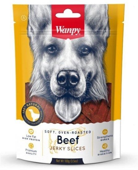 Wanpy Dog соломка из вяленой говядины 100 гр.