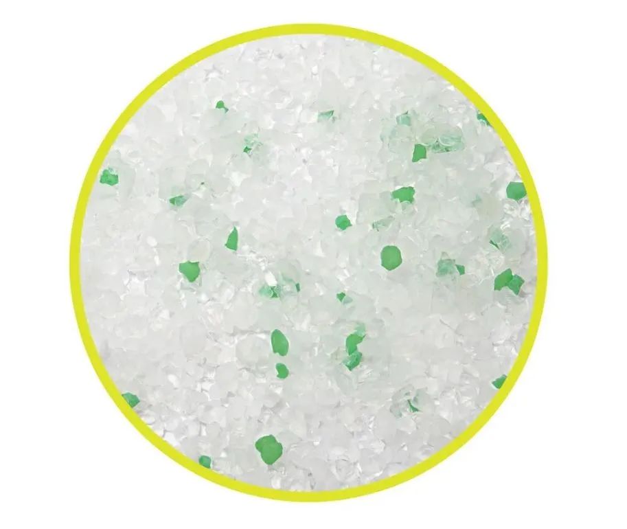 Cat Step: Crystal Arctic Neon, силикагелевый, наполнитель для кошек, 3.8 л, 1.8 кг